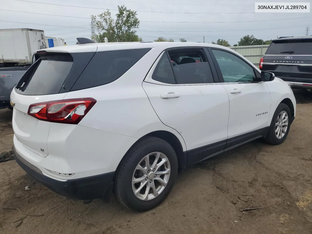 3GNAXJEV1JL289704 2018 Chevrolet Equinox Lt