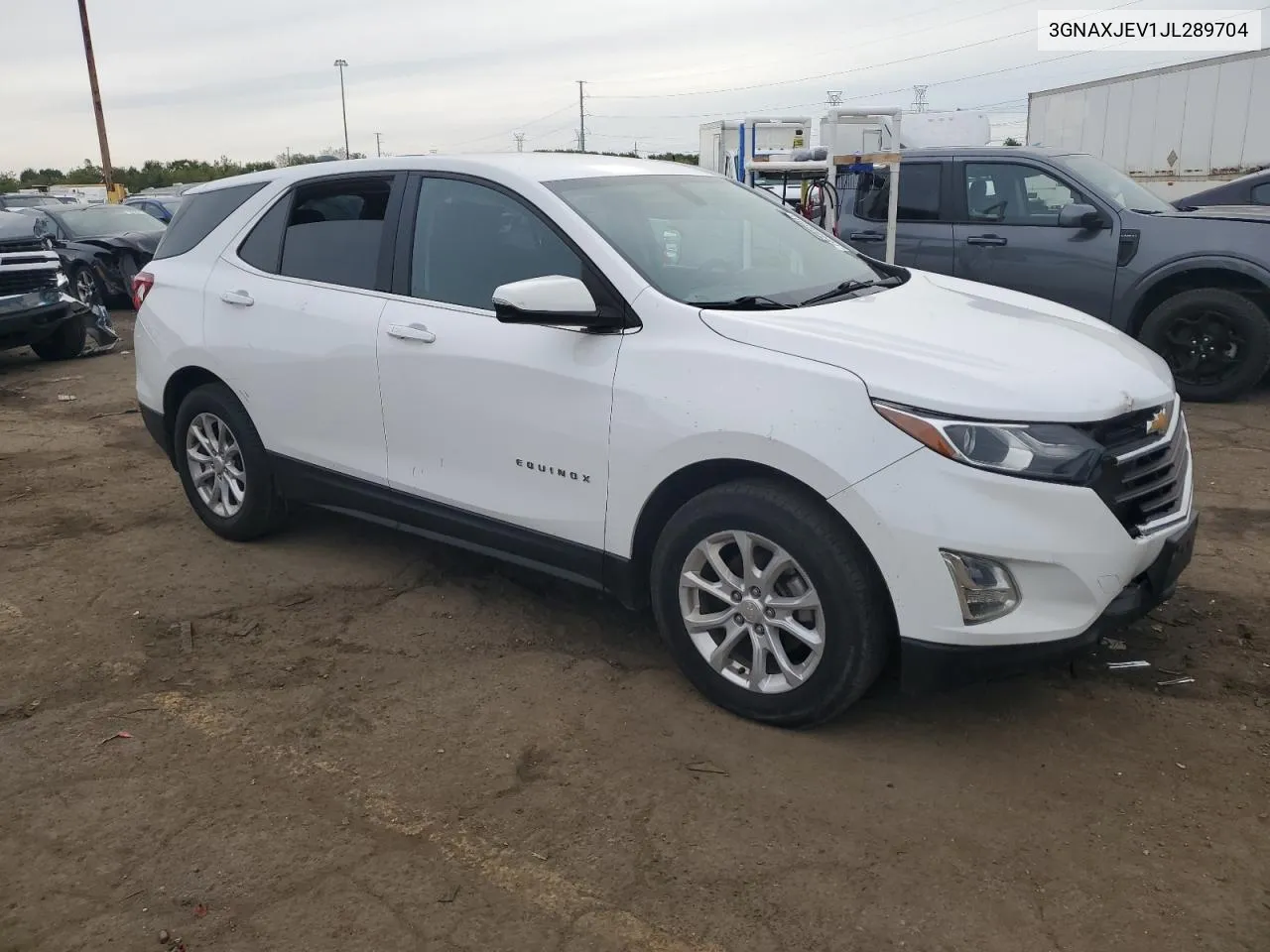 2018 Chevrolet Equinox Lt VIN: 3GNAXJEV1JL289704 Lot: 73485804