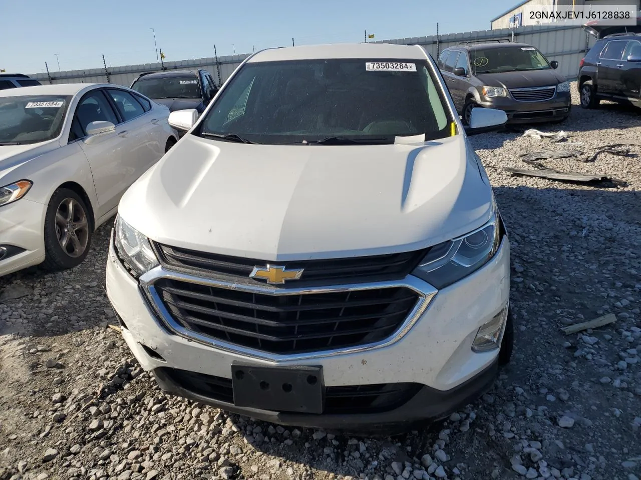 2018 Chevrolet Equinox Lt VIN: 2GNAXJEV1J6128838 Lot: 73503284