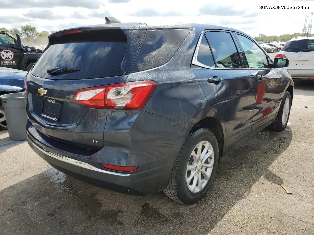 2018 Chevrolet Equinox Lt VIN: 3GNAXJEV0JS572455 Lot: 73514124