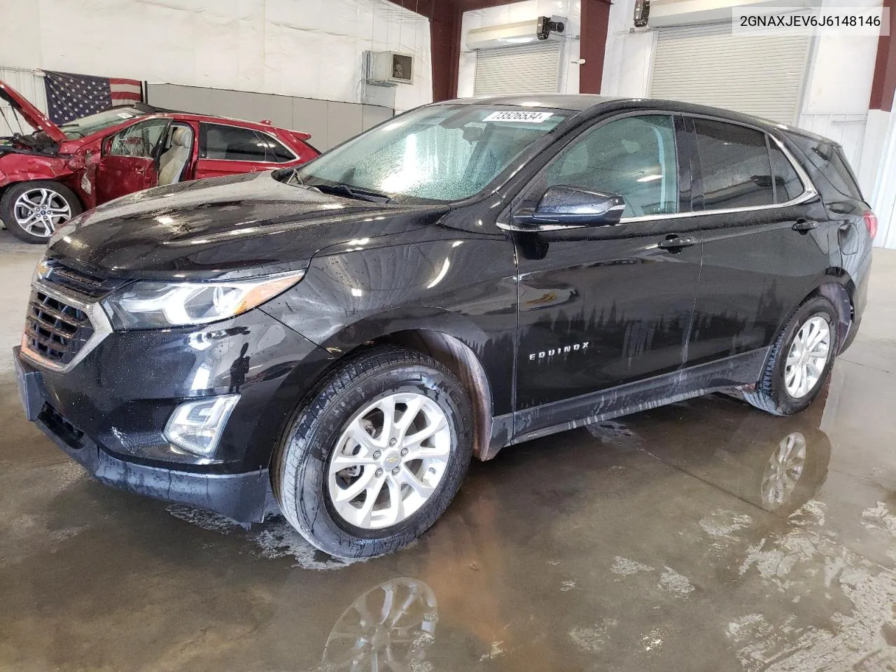 2018 Chevrolet Equinox Lt VIN: 2GNAXJEV6J6148146 Lot: 73526534