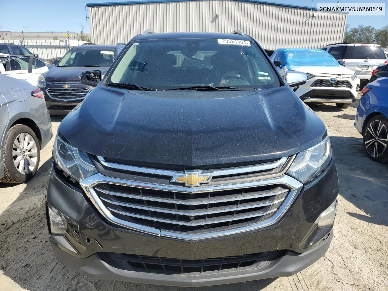 2018 Chevrolet Equinox Premier VIN: 2GNAXMEV5J6260549 Lot: 73561354