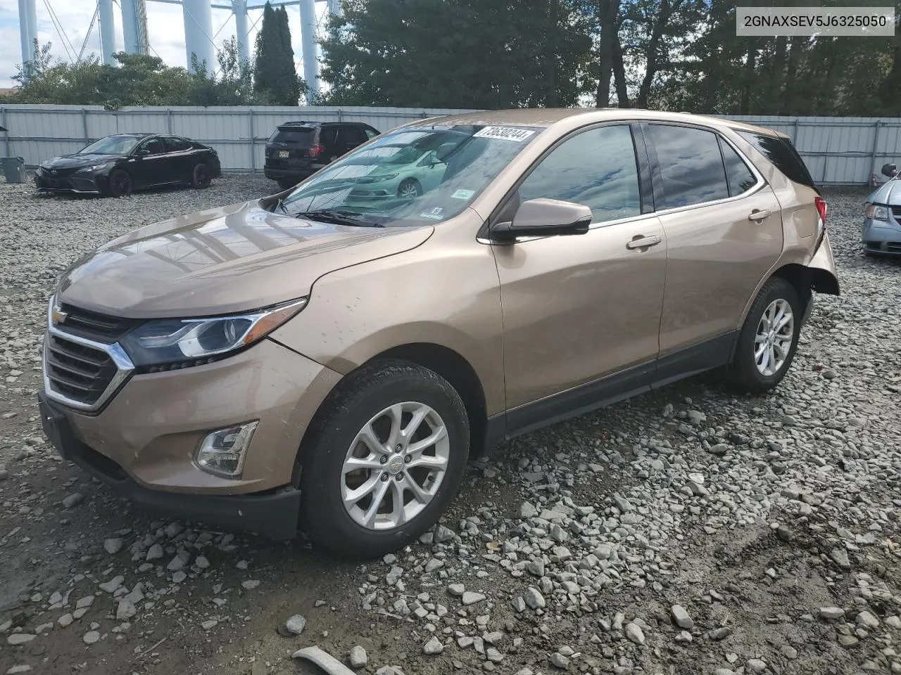 2018 Chevrolet Equinox Lt VIN: 2GNAXSEV5J6325050 Lot: 73630244