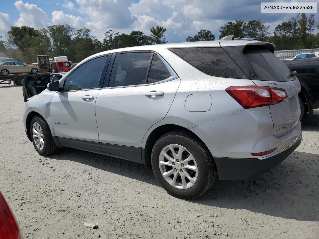 2018 Chevrolet Equinox Lt VIN: 2GNAXJEV6J6325536 Lot: 73641964