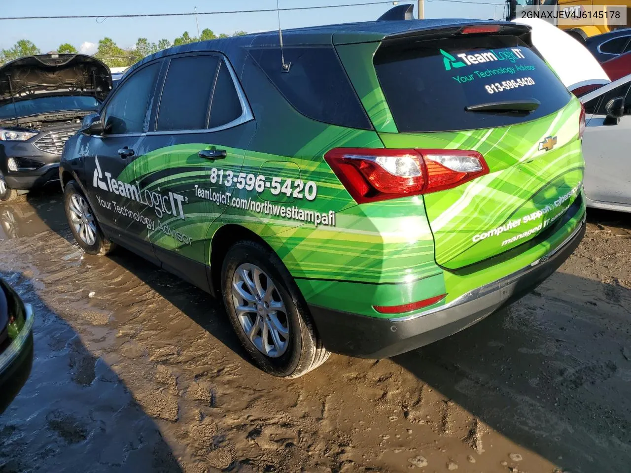 2018 Chevrolet Equinox Lt VIN: 2GNAXJEV4J6145178 Lot: 73714844