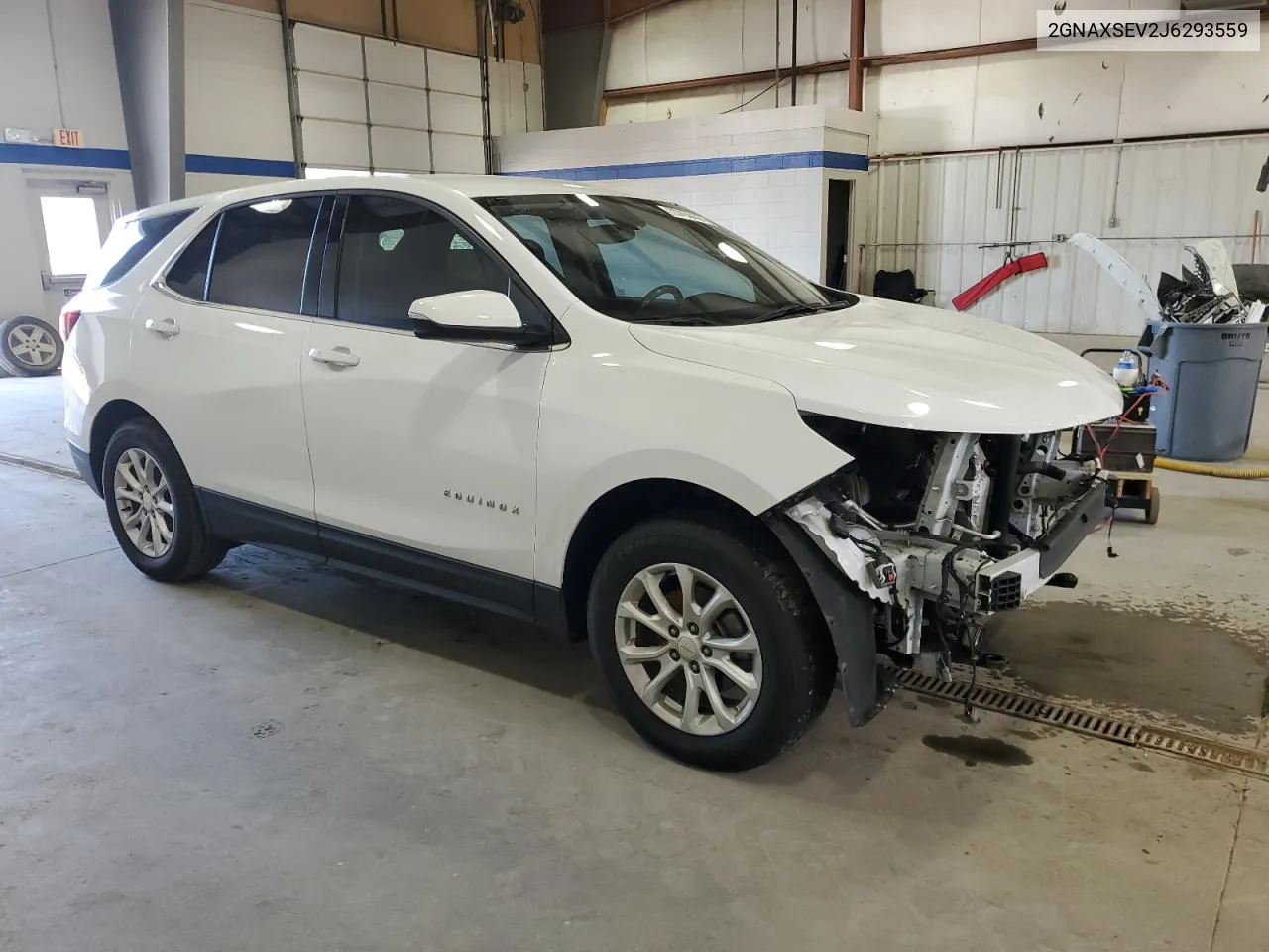 2018 Chevrolet Equinox Lt VIN: 2GNAXSEV2J6293559 Lot: 73758424