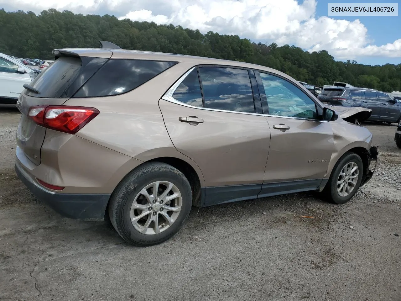 3GNAXJEV6JL406726 2018 Chevrolet Equinox Lt