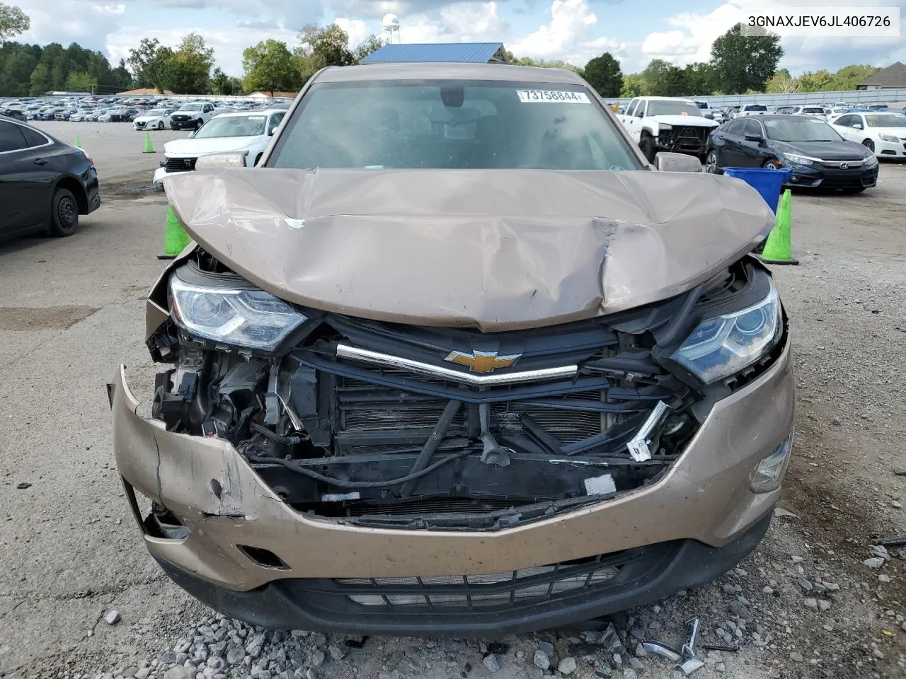 3GNAXJEV6JL406726 2018 Chevrolet Equinox Lt