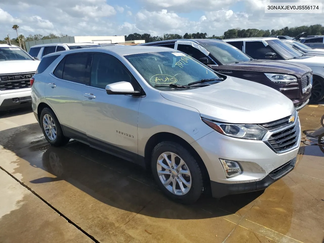 2018 Chevrolet Equinox Lt VIN: 3GNAXJEV0JS556174 Lot: 73770564