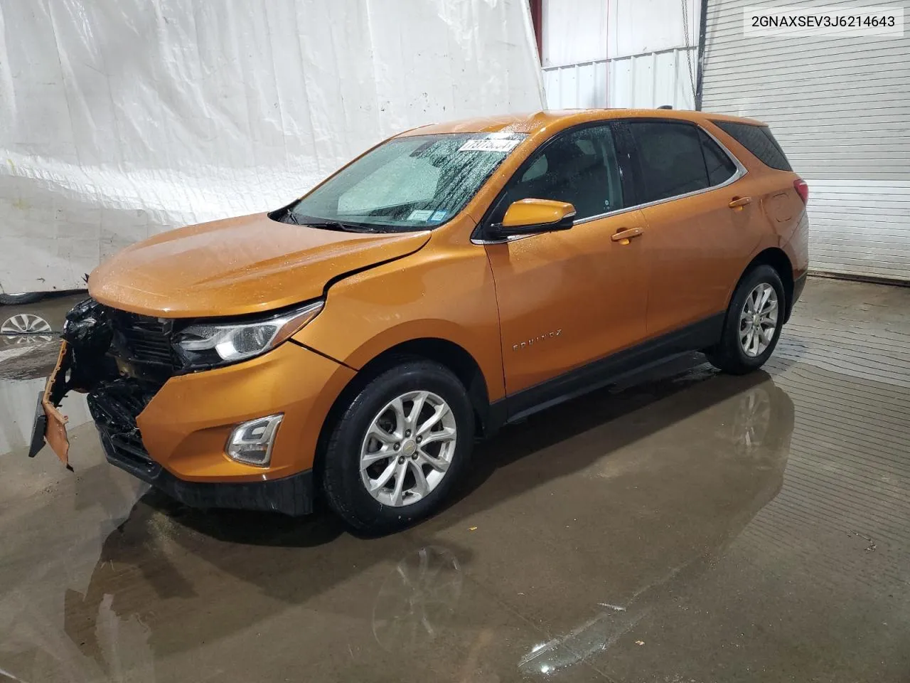 2018 Chevrolet Equinox Lt VIN: 2GNAXSEV3J6214643 Lot: 73775864