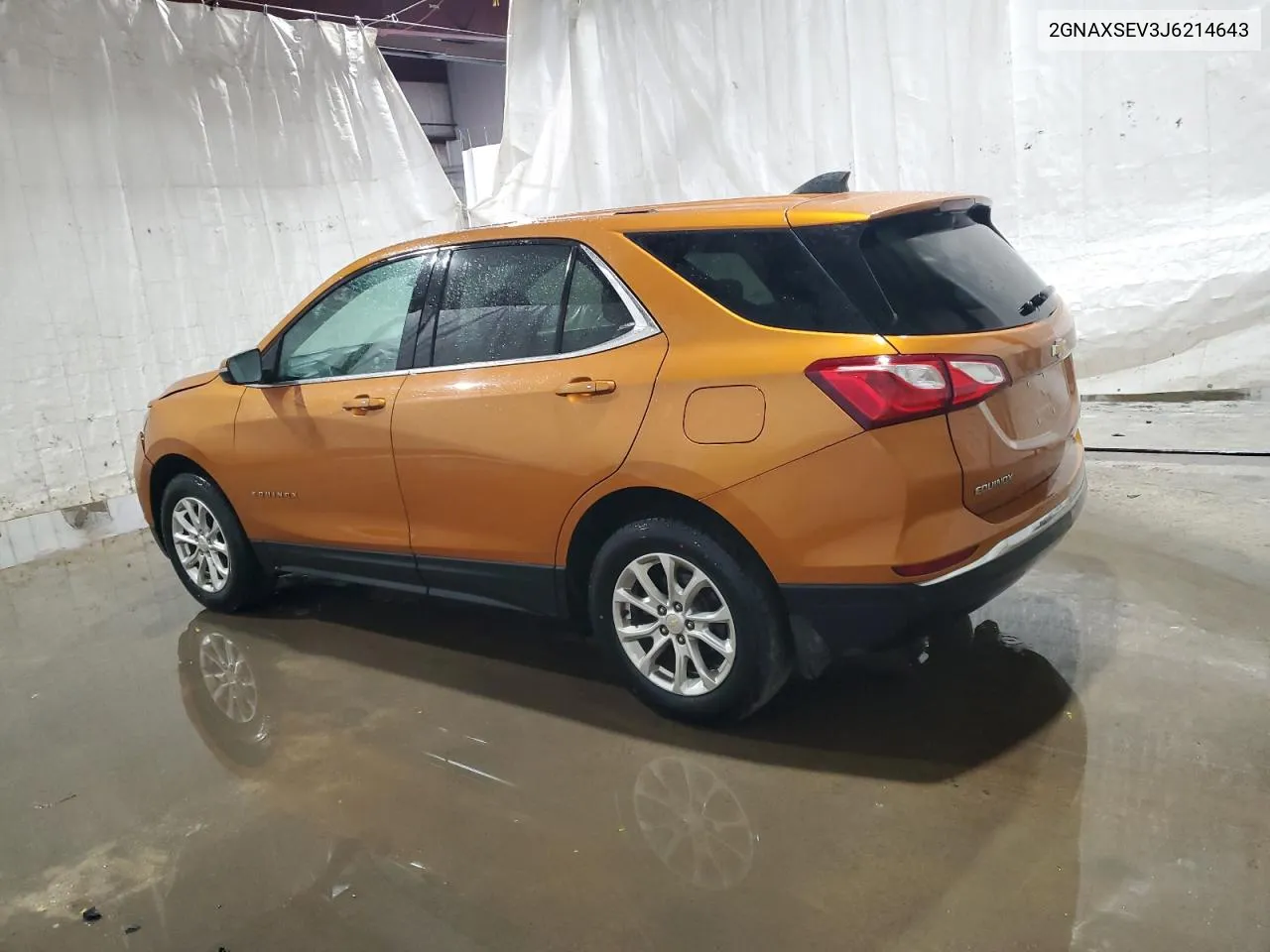 2018 Chevrolet Equinox Lt VIN: 2GNAXSEV3J6214643 Lot: 73775864