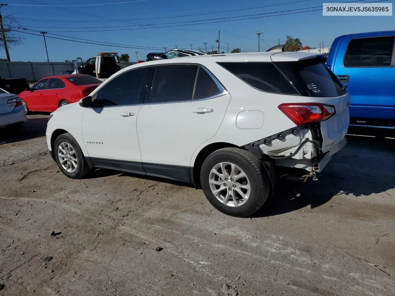 2018 Chevrolet Equinox Lt VIN: 3GNAXJEV5JS635985 Lot: 73794914