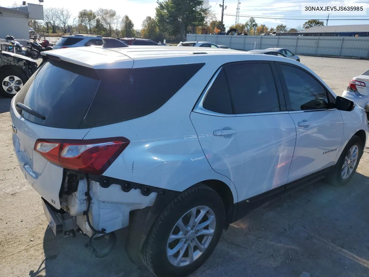 2018 Chevrolet Equinox Lt VIN: 3GNAXJEV5JS635985 Lot: 73794914