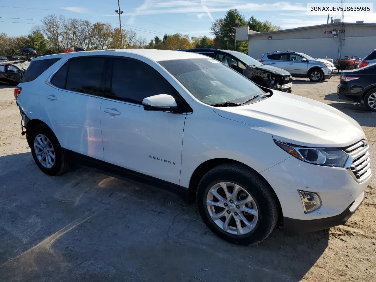 2018 Chevrolet Equinox Lt VIN: 3GNAXJEV5JS635985 Lot: 73794914