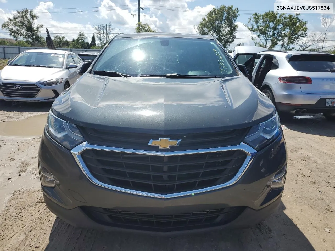 2018 Chevrolet Equinox Lt VIN: 3GNAXJEV8JS517834 Lot: 73836834