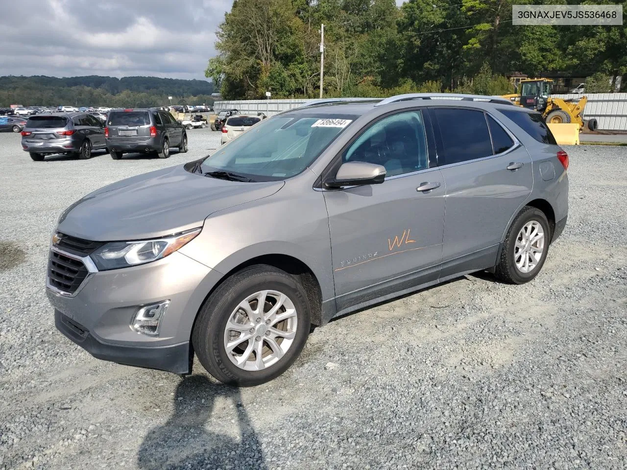 2018 Chevrolet Equinox Lt VIN: 3GNAXJEV5JS536468 Lot: 73866494