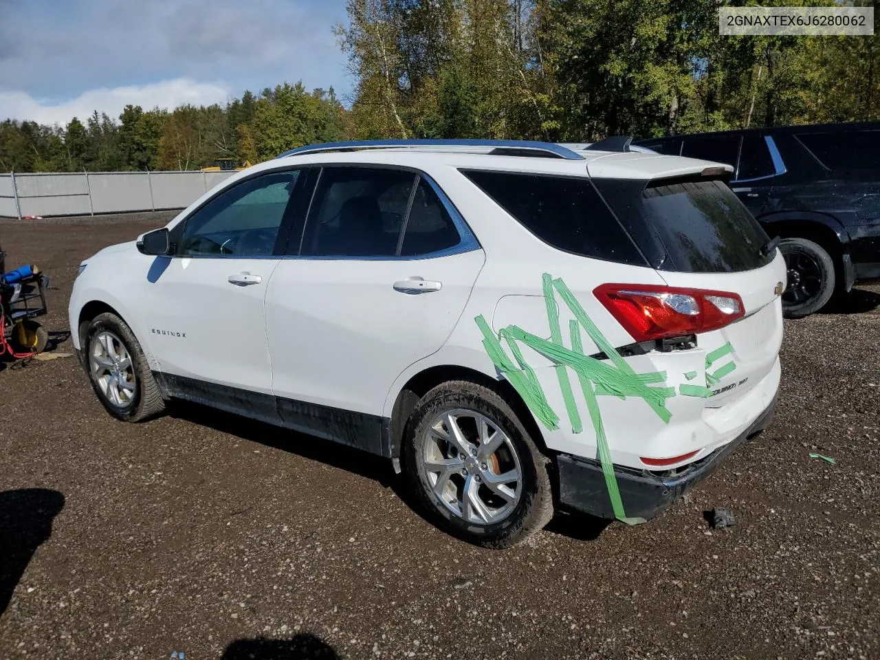 2018 Chevrolet Equinox Lt VIN: 2GNAXTEX6J6280062 Lot: 73926094