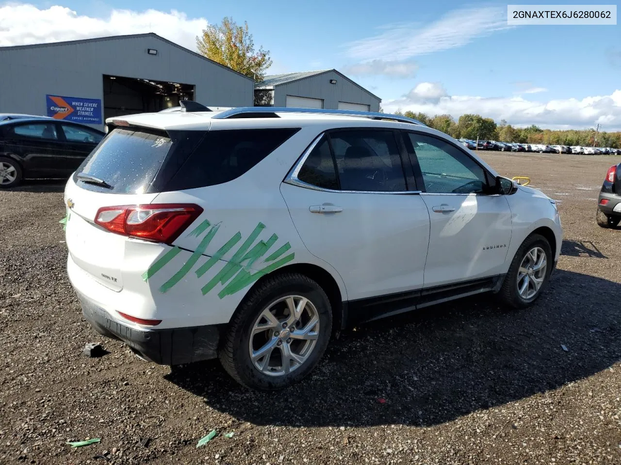 2018 Chevrolet Equinox Lt VIN: 2GNAXTEX6J6280062 Lot: 73926094