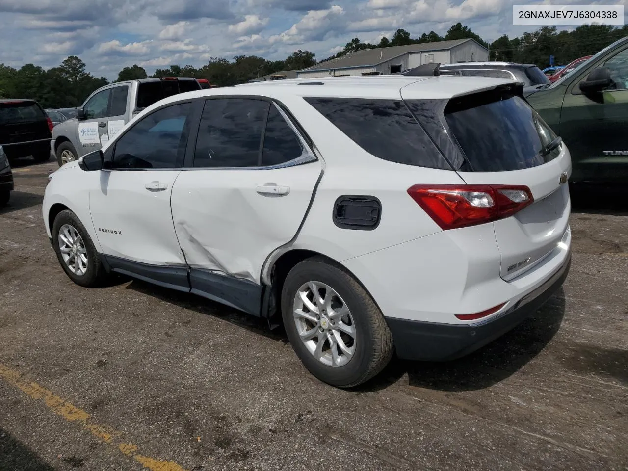 2018 Chevrolet Equinox Lt VIN: 2GNAXJEV7J6304338 Lot: 73958244