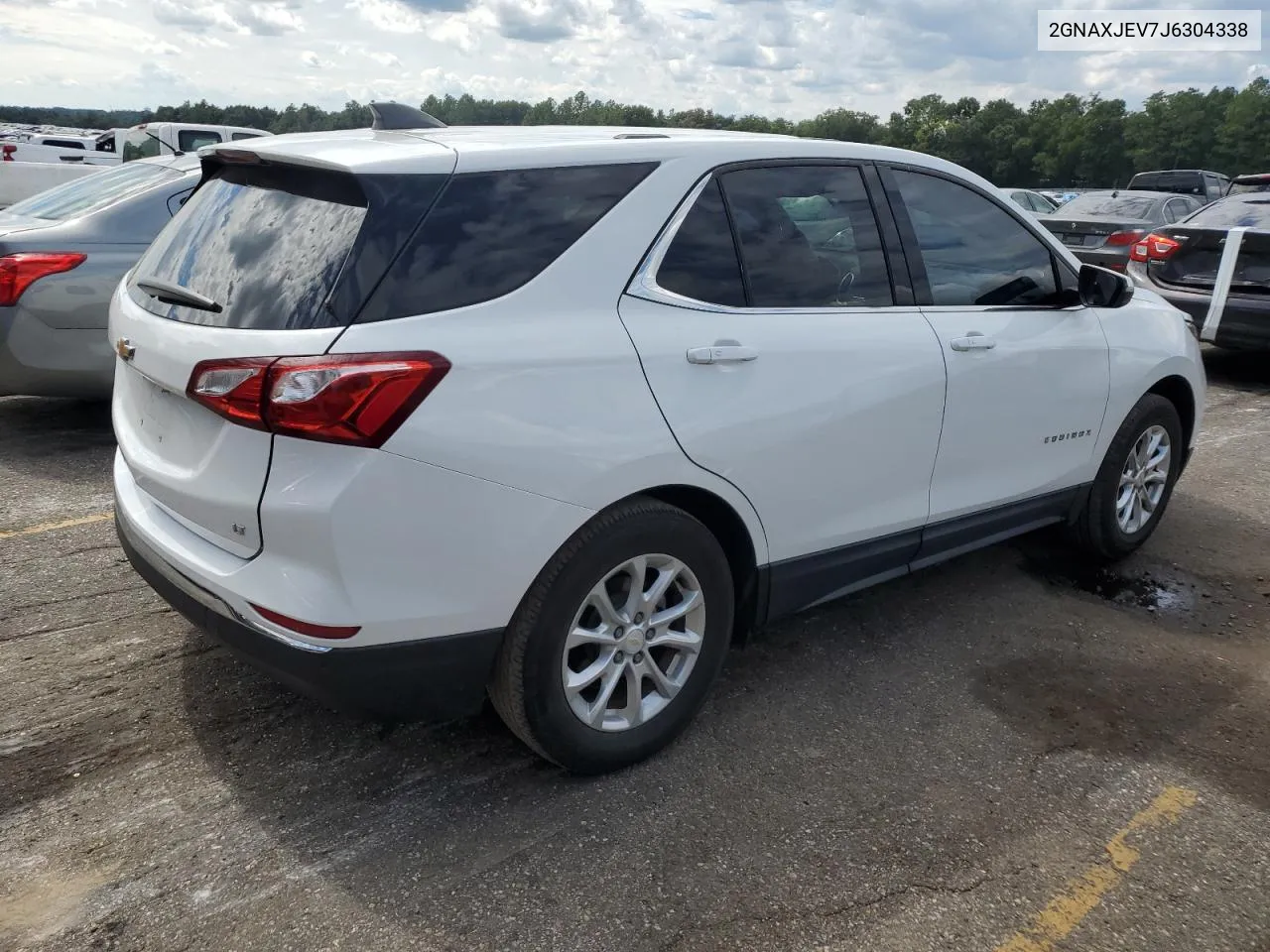 2018 Chevrolet Equinox Lt VIN: 2GNAXJEV7J6304338 Lot: 73958244