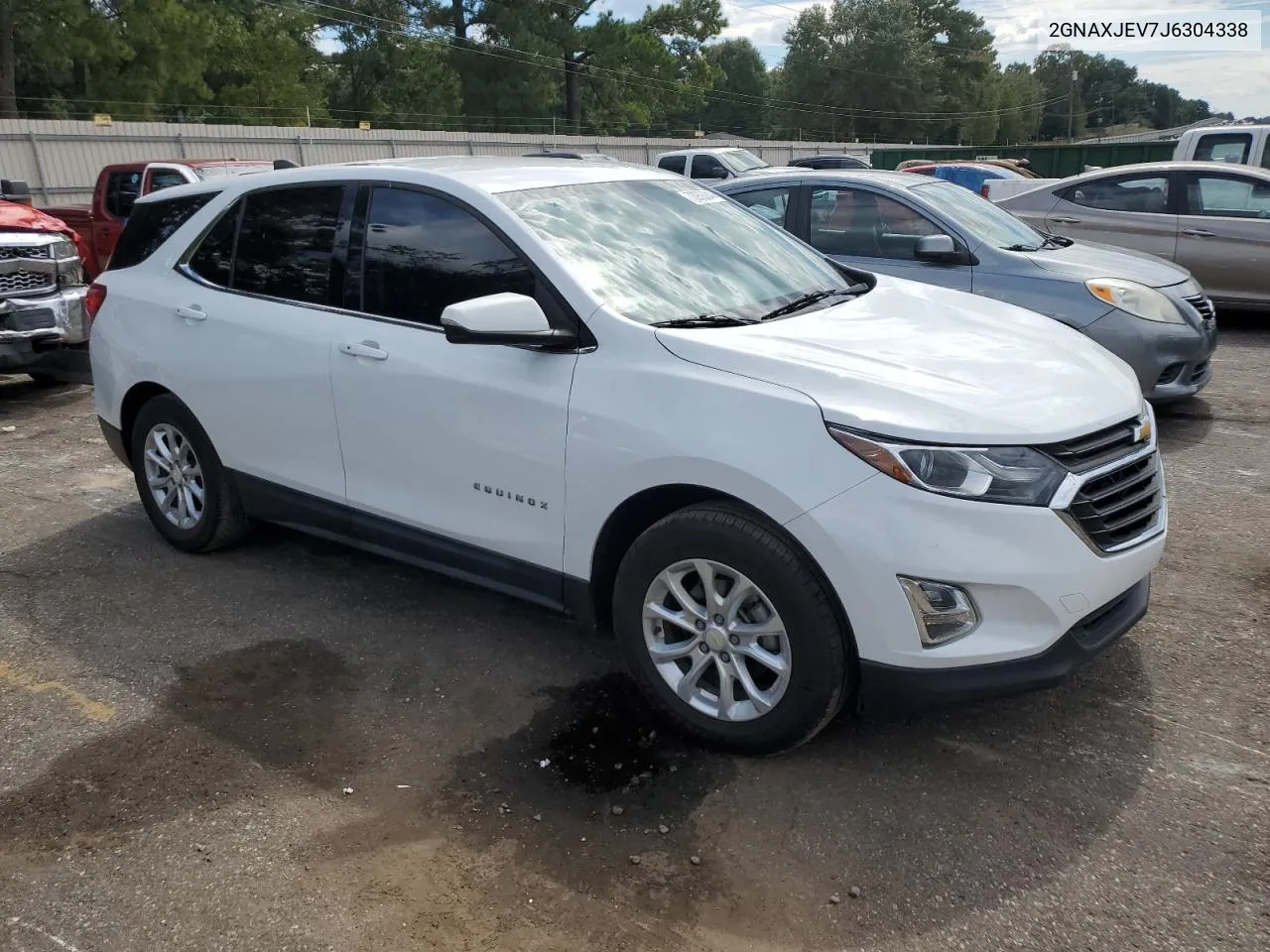 2018 Chevrolet Equinox Lt VIN: 2GNAXJEV7J6304338 Lot: 73958244