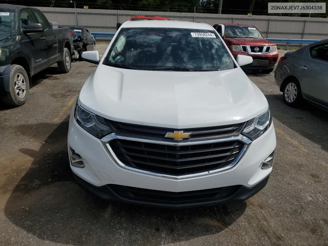 2018 Chevrolet Equinox Lt VIN: 2GNAXJEV7J6304338 Lot: 73958244