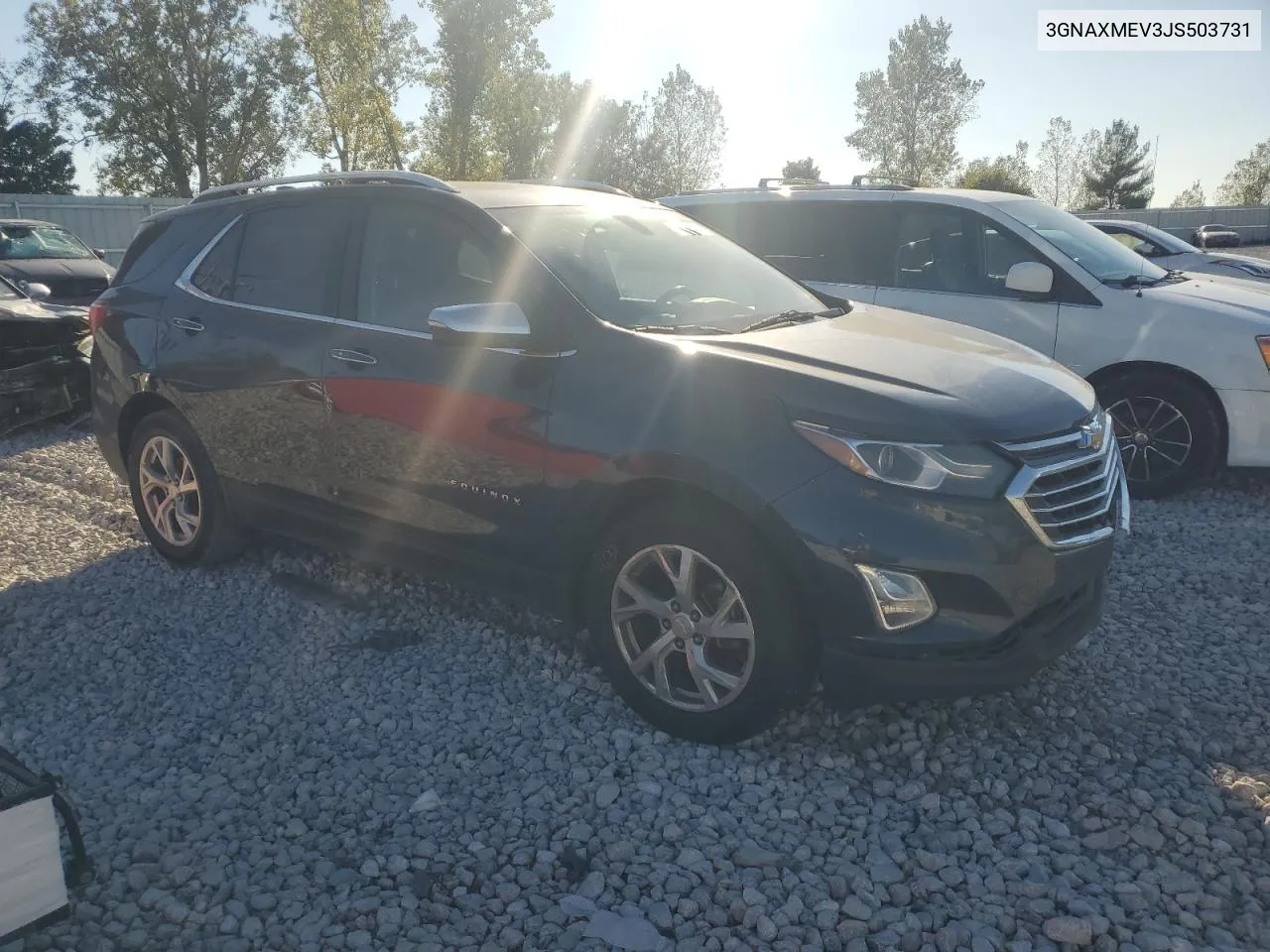 2018 Chevrolet Equinox Premier VIN: 3GNAXMEV3JS503731 Lot: 73996614