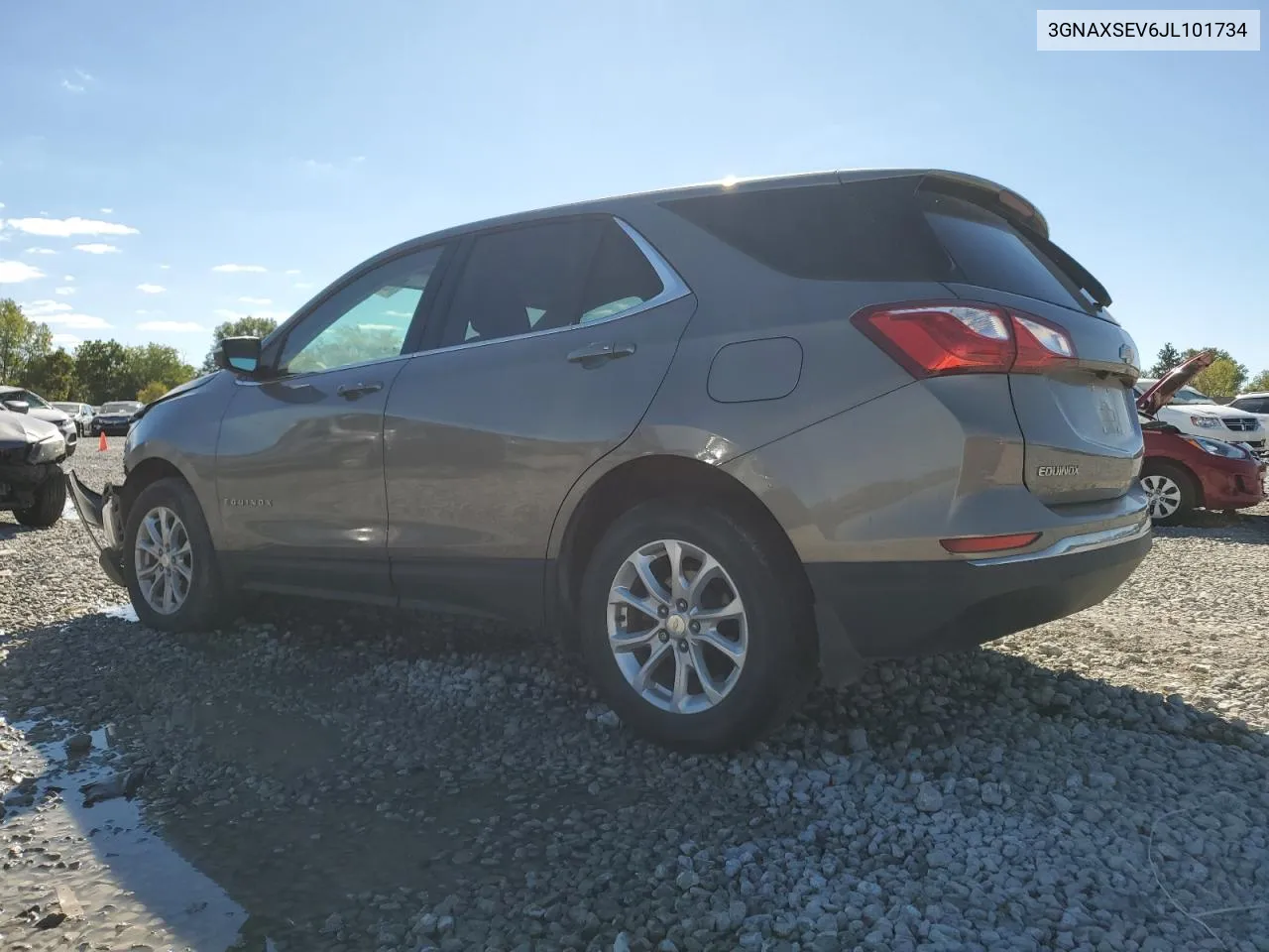 3GNAXSEV6JL101734 2018 Chevrolet Equinox Lt