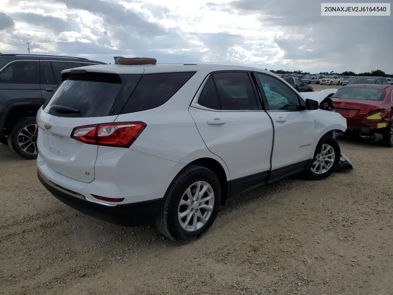 2018 Chevrolet Equinox Lt VIN: 2GNAXJEV2J6164540 Lot: 74101974