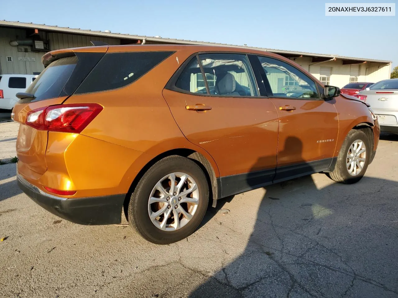 2018 Chevrolet Equinox Ls VIN: 2GNAXHEV3J6327611 Lot: 74108124