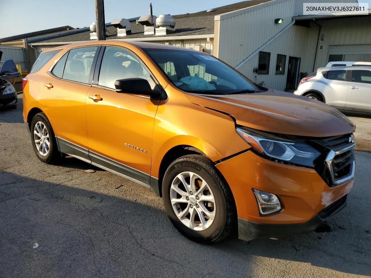 2018 Chevrolet Equinox Ls VIN: 2GNAXHEV3J6327611 Lot: 74108124