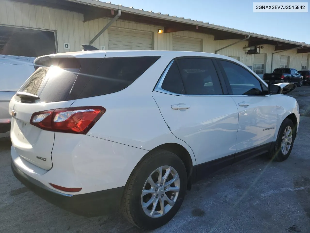 2018 Chevrolet Equinox Lt VIN: 3GNAXSEV7JS545842 Lot: 74117674