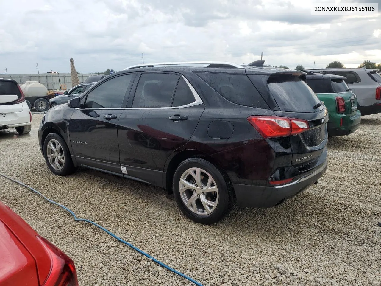 2018 Chevrolet Equinox Lt VIN: 2GNAXKEX8J6155106 Lot: 74129334