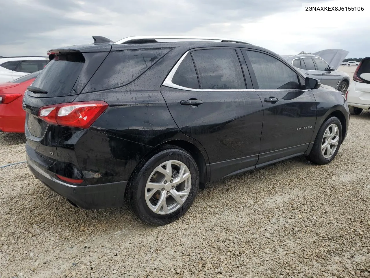 2018 Chevrolet Equinox Lt VIN: 2GNAXKEX8J6155106 Lot: 74129334