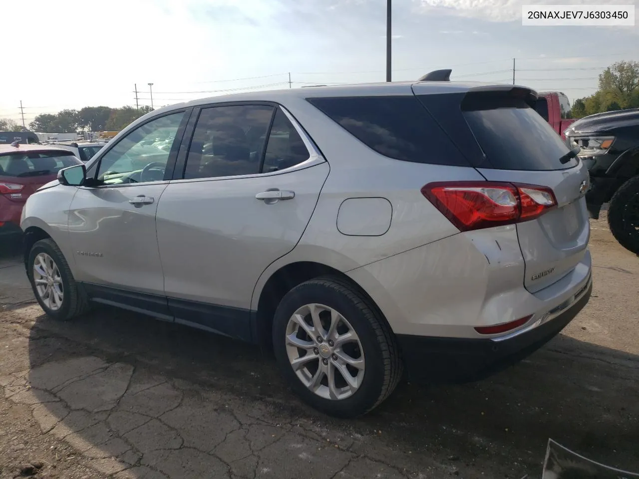 2018 Chevrolet Equinox Lt VIN: 2GNAXJEV7J6303450 Lot: 74182714