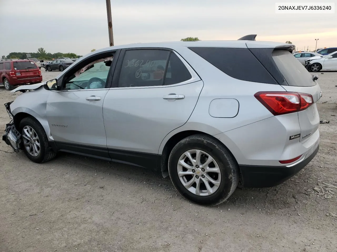 2018 Chevrolet Equinox Lt VIN: 2GNAXJEV7J6336240 Lot: 74192804