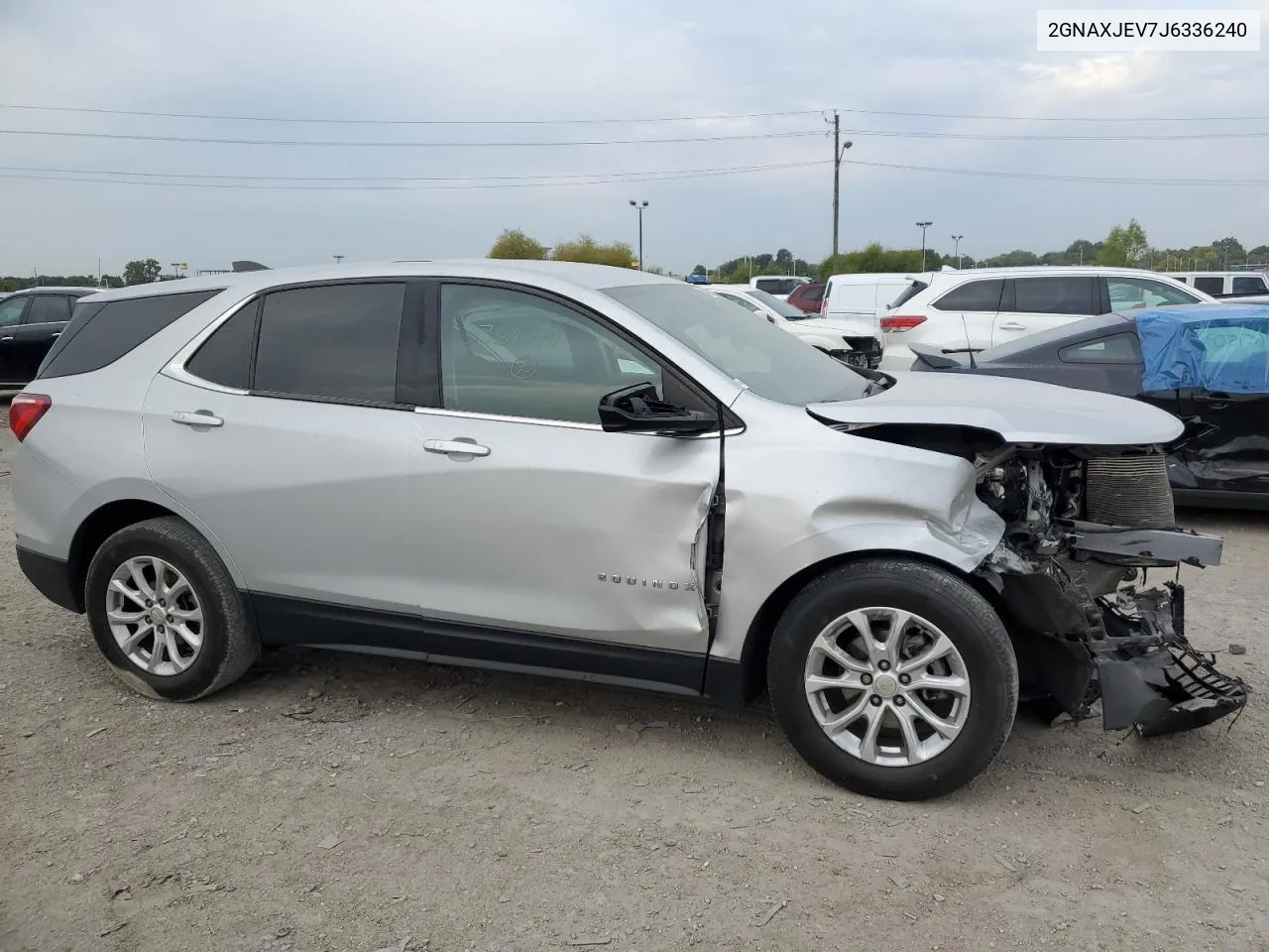 2018 Chevrolet Equinox Lt VIN: 2GNAXJEV7J6336240 Lot: 74192804