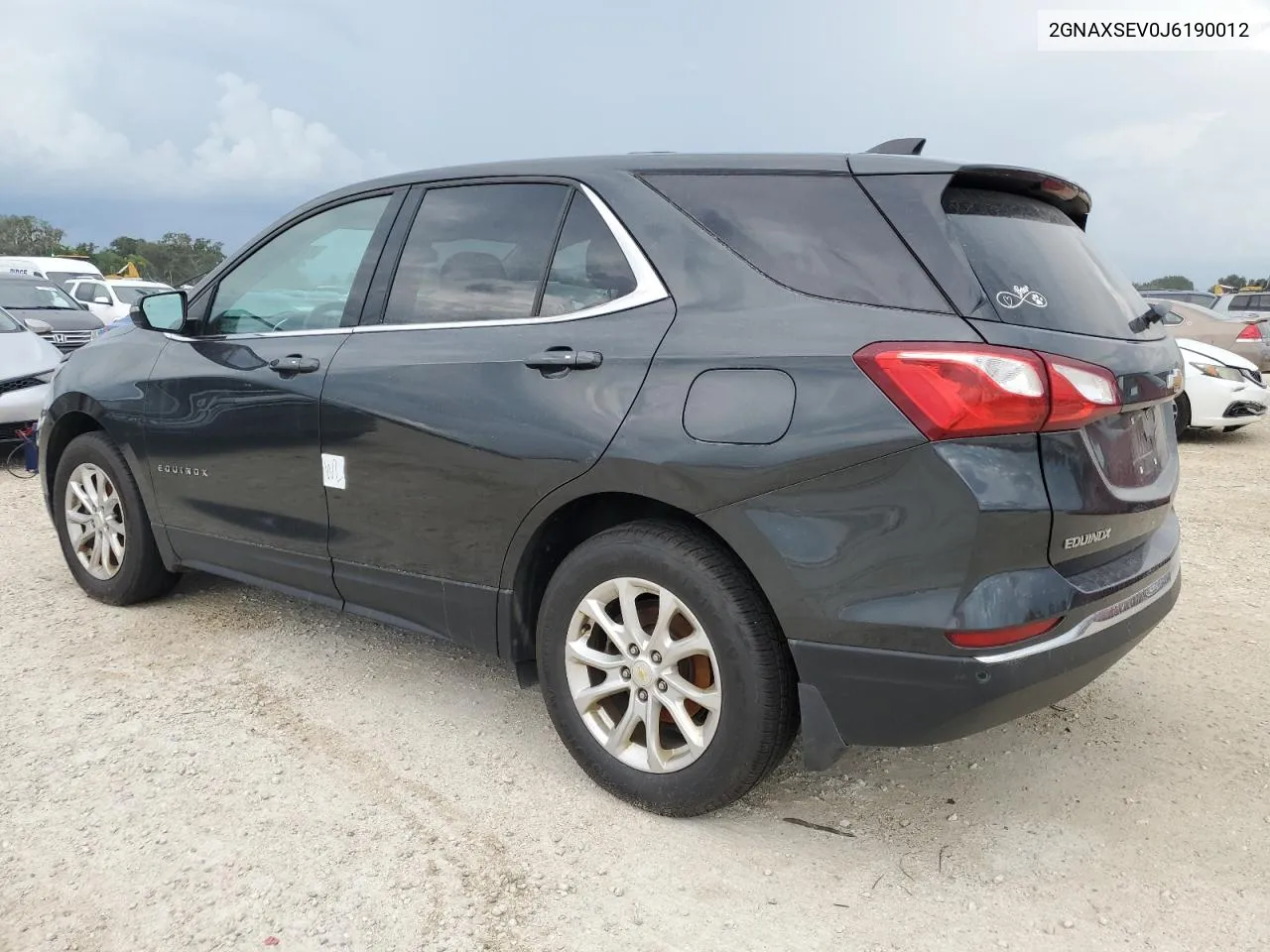 2018 Chevrolet Equinox Lt VIN: 2GNAXSEV0J6190012 Lot: 74209744