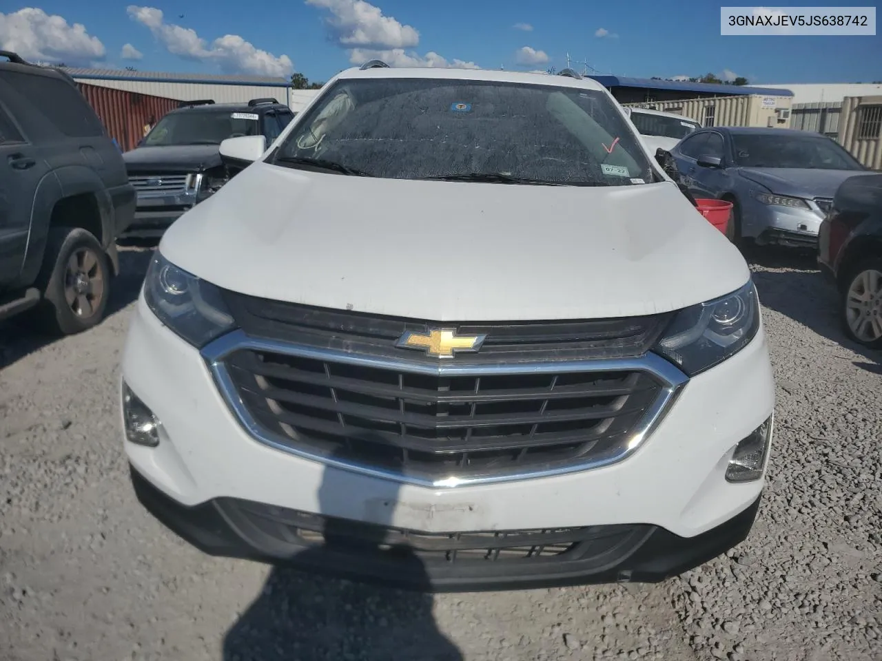 2018 Chevrolet Equinox Lt VIN: 3GNAXJEV5JS638742 Lot: 74222254