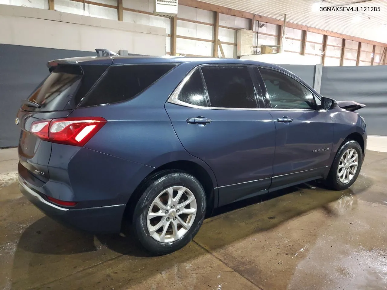 2018 Chevrolet Equinox Lt VIN: 3GNAXSEV4JL121285 Lot: 74240044