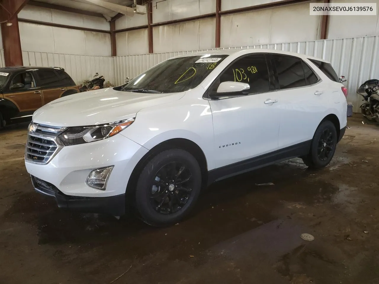 2018 Chevrolet Equinox Lt VIN: 2GNAXSEV0J6139576 Lot: 74243144