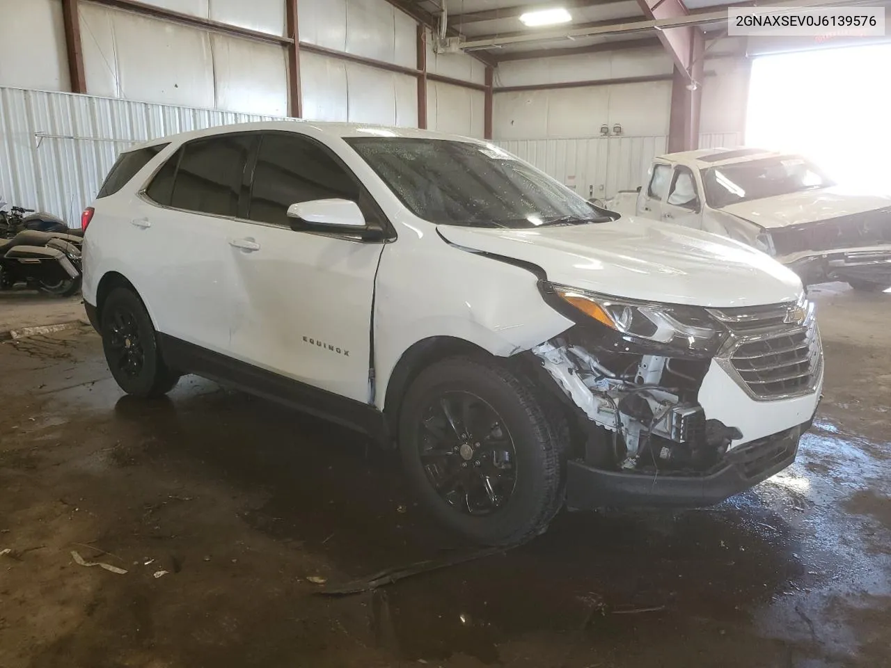 2018 Chevrolet Equinox Lt VIN: 2GNAXSEV0J6139576 Lot: 74243144