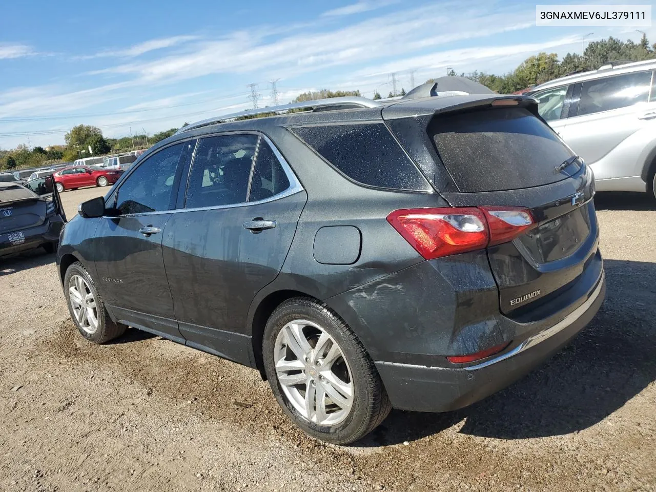 2018 Chevrolet Equinox Premier VIN: 3GNAXMEV6JL379111 Lot: 74245834