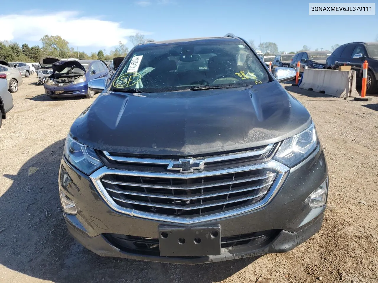 2018 Chevrolet Equinox Premier VIN: 3GNAXMEV6JL379111 Lot: 74245834