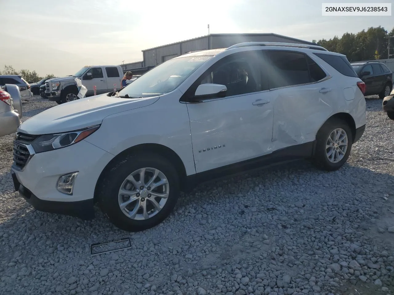 2018 Chevrolet Equinox Lt VIN: 2GNAXSEV9J6238543 Lot: 74261094