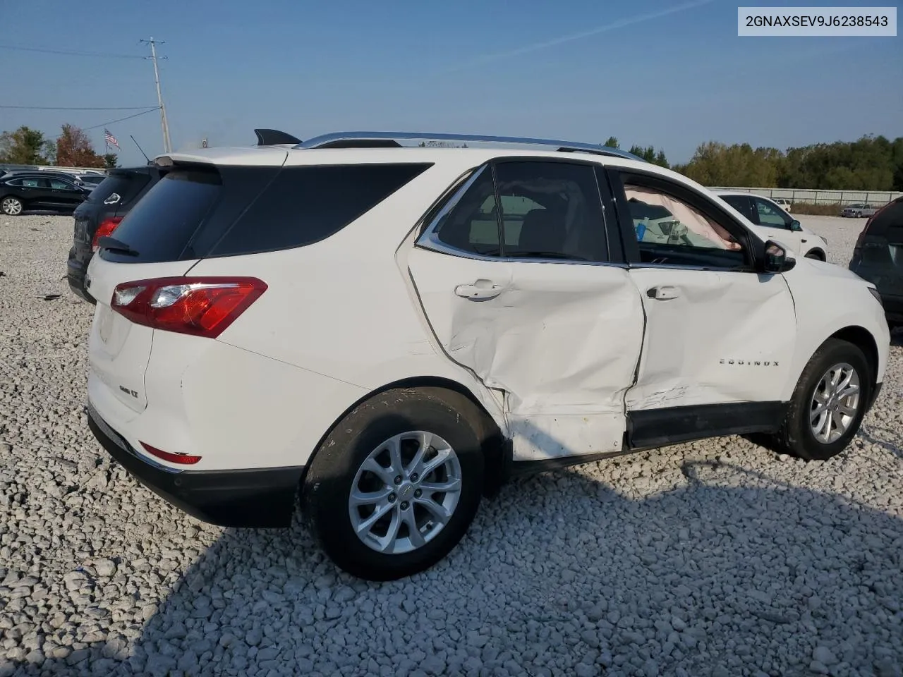 2018 Chevrolet Equinox Lt VIN: 2GNAXSEV9J6238543 Lot: 74261094