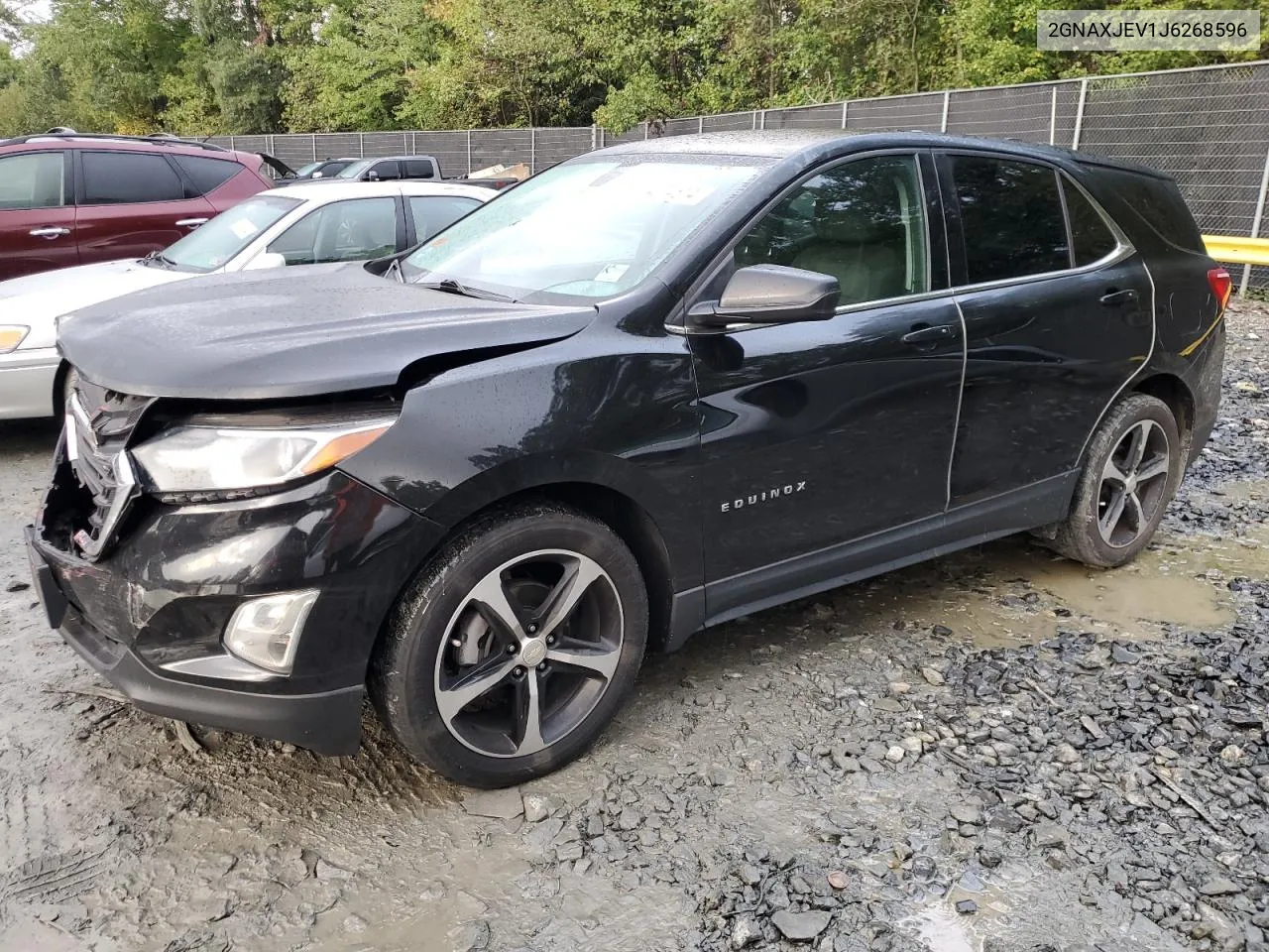 2GNAXJEV1J6268596 2018 Chevrolet Equinox Lt