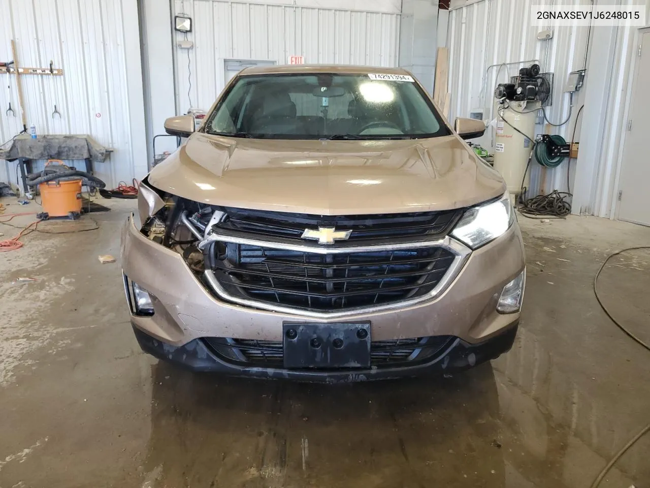 2018 Chevrolet Equinox Lt VIN: 2GNAXSEV1J6248015 Lot: 74291394