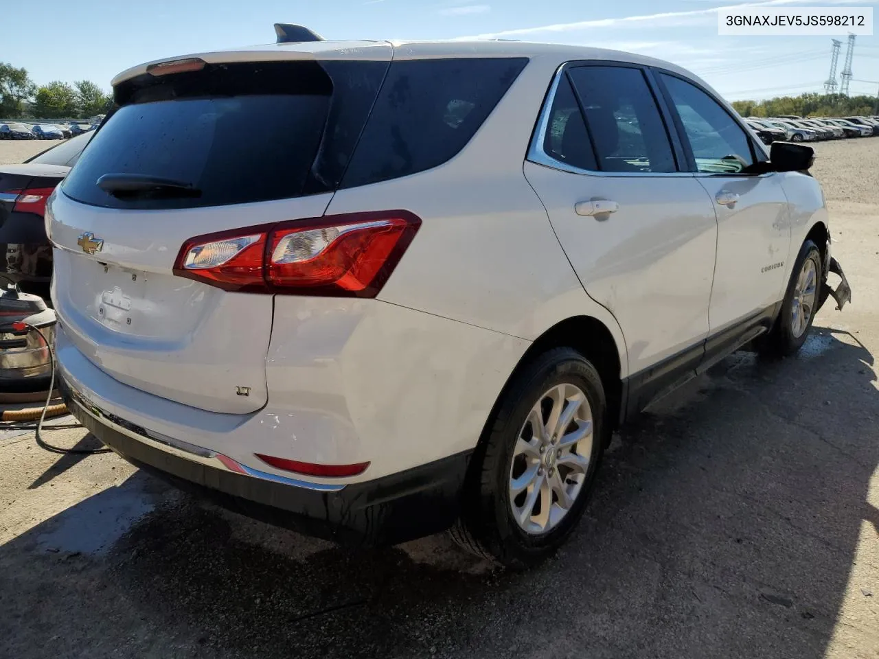 2018 Chevrolet Equinox Lt VIN: 3GNAXJEV5JS598212 Lot: 74299504