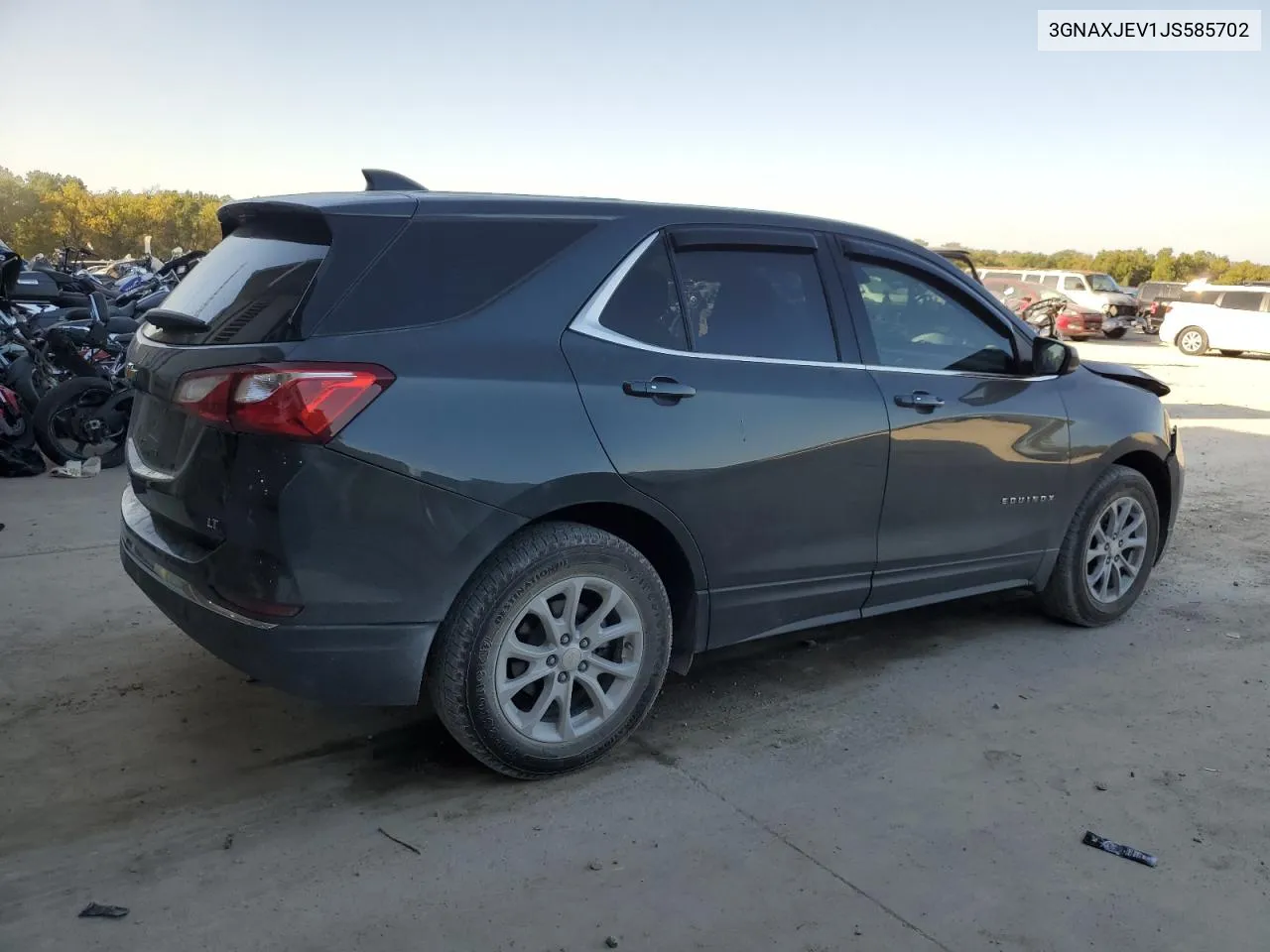 2018 Chevrolet Equinox Lt VIN: 3GNAXJEV1JS585702 Lot: 74306674